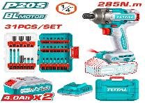 ATORNILLADOR DE IMPACTO LITIO-ION 20V 285NM