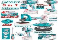KIT HERRAMIENTAS INALAMBRICOS POR 5PCS TOTAL