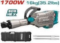 MARTILLO DEMOLEDOR 1700W HEX 16KG TOTAL