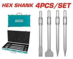 JGO PUNTOS Y CINCELES POR 4PCS HEX TOTAL