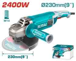 ESMERIL ANGULAR 2400W 230MM TOTAL