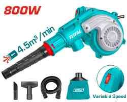 SOPLADOR Y ASPIRADOR 800W 4,5m3/m SUPER TOTAL