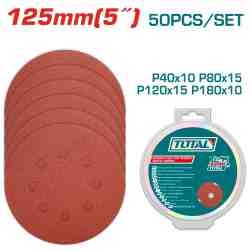 LIJA PARA LIJADORA ORBITAL 125MM TOTAL