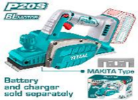 CEPILLO INALAMBRICO 20V TOTAL (hoja tipo makita) SIN BATERIA SIN CARGADOR