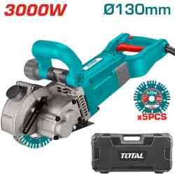 ACANALADORA DE MURO 3000W 130MM TOTAL