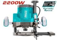 FRESADORA ROUTER 2200W TOTAL