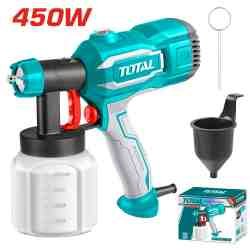 PISTOLA DE PINTAR 450W 800ML TOTAL