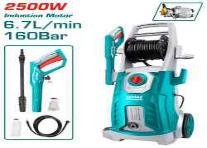HIDROLAVADORA ALTA PRESIÓN 2500W 160BAR TOTAL