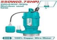 BOMBA SUMERGIBLE 550W DE AGUA LIMPIAS TOTAL
