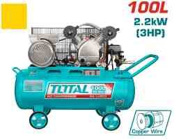 COMPRESOR DE AIRE 100LTS 3HP TOTAL