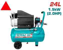 COMPRESOR DE AIRE 24LTS 2HP TOTAL