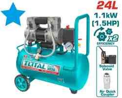 COMPRESOR DE AIRE INSONORO 24LTS TOTAL