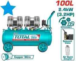 COMPRESOR INSONORO 100LTS 2400W TOTAL