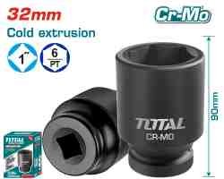 DADO DE IMPACTO 1"DR. 32MM TOTAL