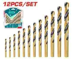 JGO BROCAS X12PCS P/ METAL HSS TOTAL