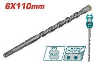 BROCA P ROTOMARTILLO 6X110MM SDS PLUS TOTAL