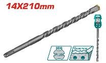 BROCA P/ ROTOMARTILLO 14X210MM SDS PLUS TOTAL
