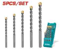 JGO BROCAS X5PCS P/ CONCRETO TOTAL INDUSTRIAL