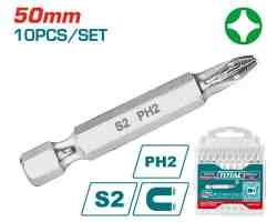 JGO PUNTA DESTORNILLADOR POR 10PCS PH2 50MM