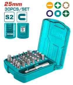 JGO PUNTA DESTORNILLADOR POR 30PCS 25MM TOTAL