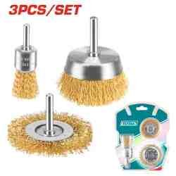 JGO ESCOBILLAS RUEDA POR 3PCS TOTAL