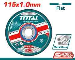DISCO CORTE P/ METAL ABRASIVO 115MM X 1.0MM TOTAL