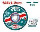 DISCO CORTE P/ METAL ABRASIVO 125MM X 1.2MM TOTAL