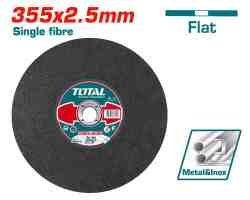 DISCO CORTE P/ METAL ABRASIVO 14" 355MM X 2.5MM TO