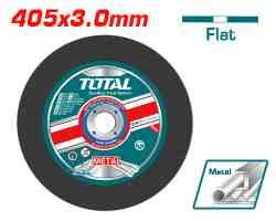DISCO CORTE P/ METAL ABRASIVO 16" 405MM X 3.0MM TOTAL
