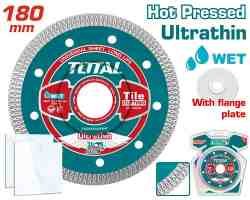 DISCO DIAMANTADO 7" 180MM ULTRA FINO TOTAL