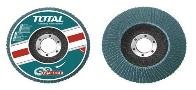 DISCO TRASLAPADO 115MM P40 ZIRCONIUM P/ METAL TOTAL