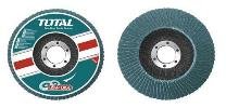 DISCO TRASLAPADO 115MM P60 ZIRCONIUM P/ METAL TOTAL