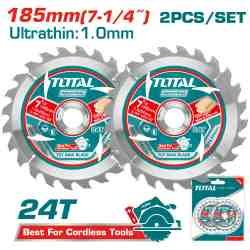 DISCO SIERRA 7-1/4" X 24T POR 2PCS TOTAL