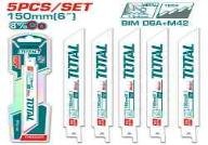 JGO HOJA SIERRA SABLE POR 5PCS PARA METAL TOTAL