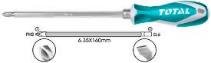 DESTONILLADOR INTERCAMBIABLE 6.35X160MM,PH2+SL6 TOTAL