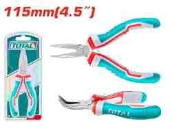 MINI ALICATE 4.5" PUNTA CURVA TOTAL