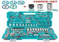 JGO DADOS POR 156PCS 1/4" + 3/8" + 1/2" TOTAL