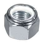 Tuerca Hexagonal Seguro Nylon UNF Zincada 7/8 NC ZINC.