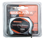 HUINCHA DE MEDIR CROMADO 10MTS X 25MM MAKAWA