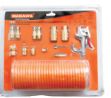 JGO ACCESORIOS P/LIMPIAR E INFLAR X 15PCS MAKAWA