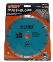 DISCO DIAMANTADO 180MM CELESTE SEGMENTADO MAKAWA