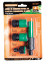 JGO CONEX RAPIDO PLASTICO X4PCS MAKAWA