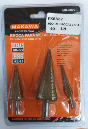 JGO BROCAS ESCALONADAS 3PCS P. METAL MAKAWA