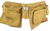COLETO DE CUERO DOBLE MAKAWA
