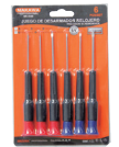 JGO DESTORNILLADOR RELOJERO 6PCS MAKAWA