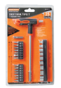 JGO PUNTA DESTRONILLADOR TIPO T X 28PCS MAKAWA