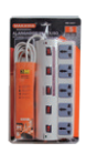 EXTENCION MULTIUSO 5 POSICIONES MAKAWA