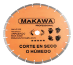 DISCO DIAMANTADO CORTE 230MM MAKAWA