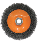 ESCOBILLA PLATO 4.5 NEGRO ONDULADO MAKAWA