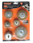 JGO ESCOBILLAS DE 6PCS MAKAWA